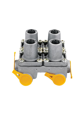 سوپاپ حفاظتی چهار مداری ترمز بادی قطعات خودرو با کیفیت بالا FA4010A/FA4010B